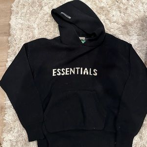 Essentials Knitted Hoodie